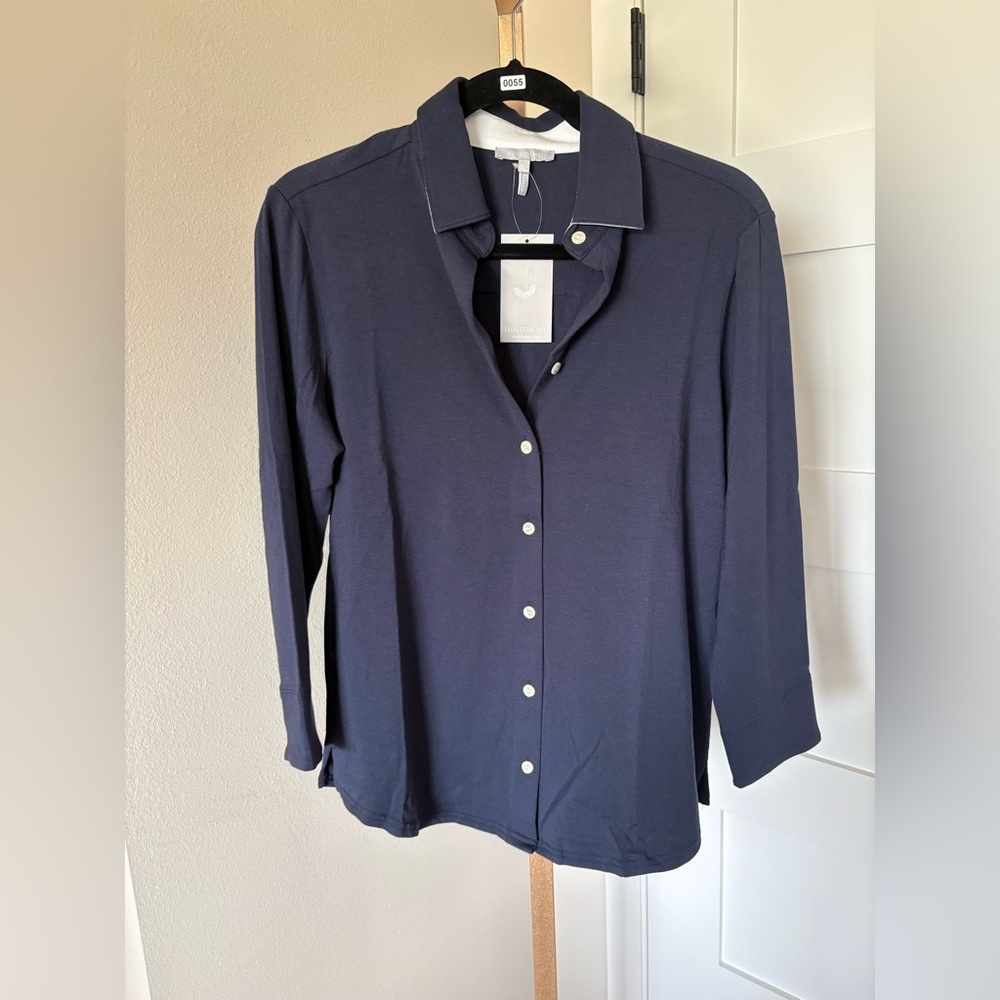 Hinson Wu Tilda Shirt. Size XS. NWT. MSRP $150